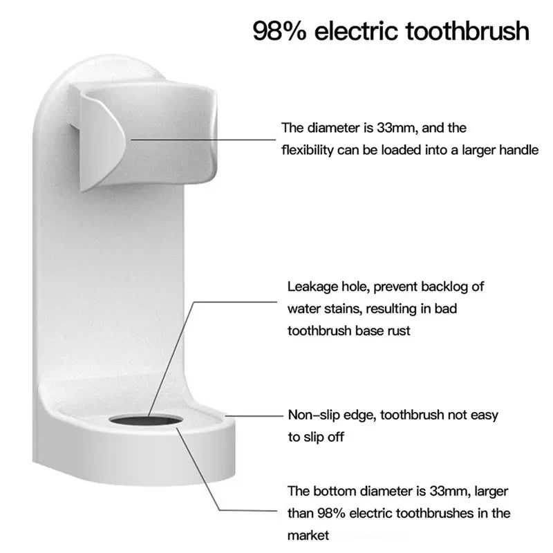 Porte brosse à dents électrique mural